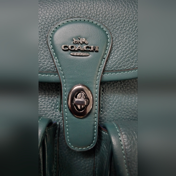 Coach Hadley Leather Backpack New With Tags - Picture 7 of 7